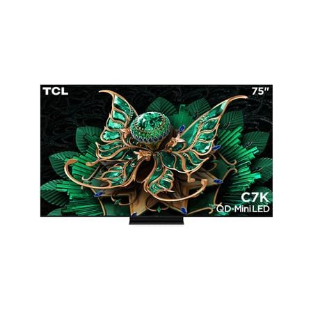ทีวีคิวดี มินิแอลอีดี 75 นิ้ว TCL (4K, QD-MINI LED, GOOGLE TV) 75C7K