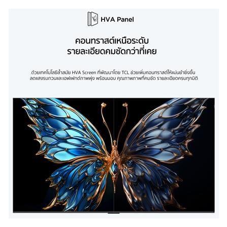 ทีวี แอลอีดี 75 นิ้ว TCL (4K, LED, GOOGLE TV) 75P6K_10