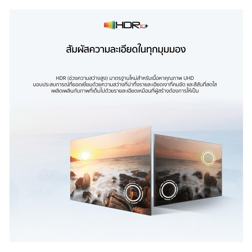 ทีวี แอลอีดี 43 นิ้ว TCL (4K, LED, GOOGLE TV) 43P6K