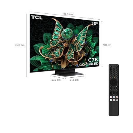 ทีวีคิวดี มินิแอลอีดี 55 นิ้ว TCL (4K, QD-MINI LED, GOOGLE TV) 55C7K_17