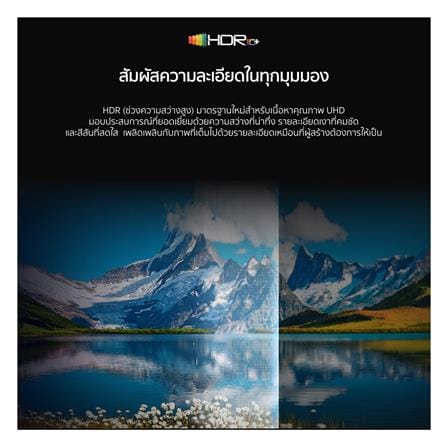 ทีวี คิวแอลอีดี 43 นิ้ว TCL (4K, QLED, GOOGLE TV) 43P7K_8