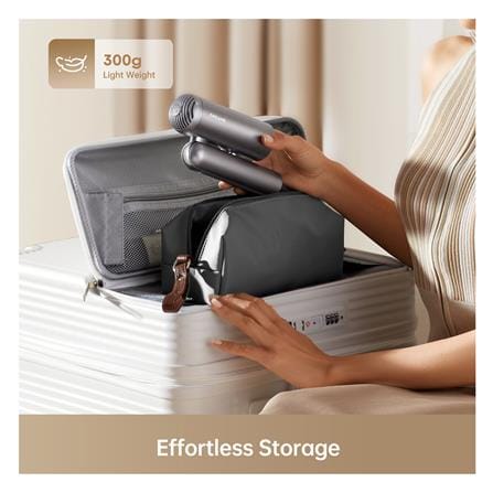 ไดร์เป่าผม DREAME POCKET HIGH-SPEED HAIR DRYER 1300 วัตต์ สี SPACE GRAY_7