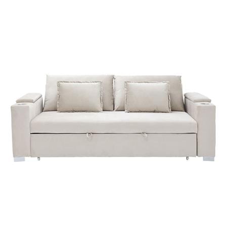 โซฟาเบด 3 ที่ันั่ง SB FURNITURE RASIA 19237393 สีเบจ_0
