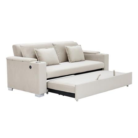 โซฟาเบด 3 ที่ันั่ง SB FURNITURE RASIA 19237393 สีเบจ_2