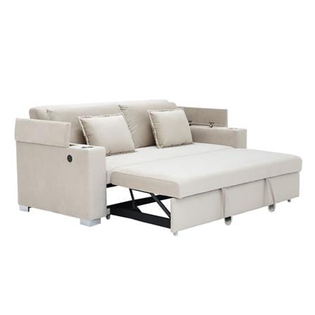 โซฟาเบด 3 ที่ันั่ง SB FURNITURE RASIA 19237393 สีเบจ_3