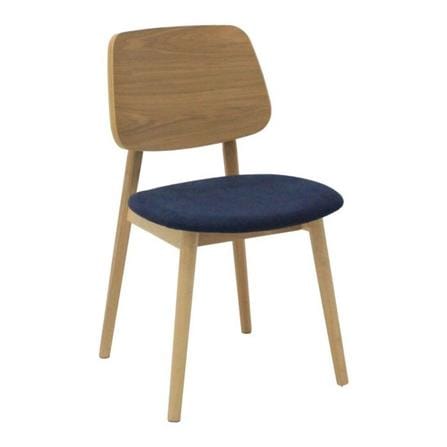 เก้าอี้ทานข้าว SB FURNITURE TUMO 19233740 สีเมเปิ้ล/น้ำเงินเข้ม_2