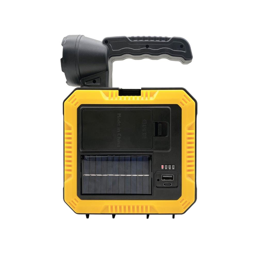 ไฟสปอตไลท์ SOLAR SHINING FT-SED-FLT-063 50 วัตต์ DAYLIGHT สีเหลือง/ดำ