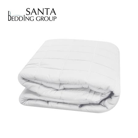 ผ้ารองกันเปื้อน รัดมุมยางยืด 6 ฟุต SANTA BEDDING สีขาว_0