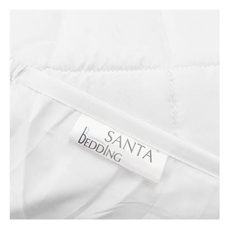 ผ้ารองกันเปื้อน รัดมุมเต็มตัว 3.5 ฟุต SANTA BEDDING สีขาว_2