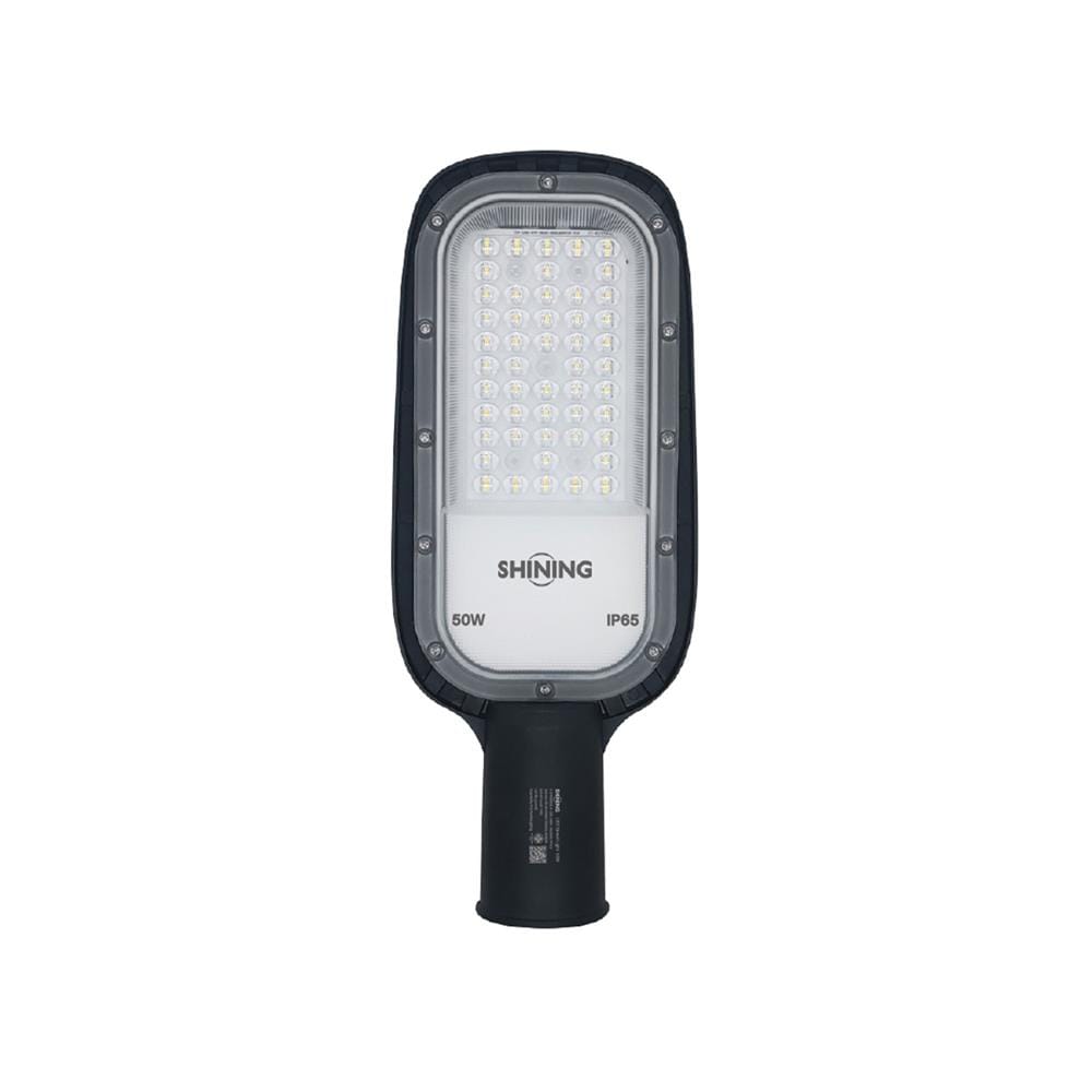 ไฟถนน LED SHINING S-ST05065E-4 50 วัตต์ DAYLIGHT สีดำ