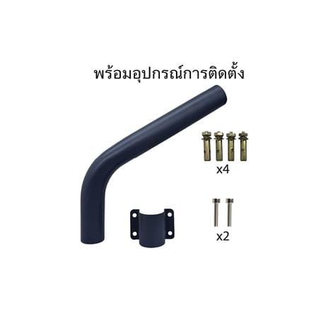 ไฟถนน LED SHINING S-ST05065E-4 50 วัตต์ DAYLIGHT สีดำ_2
