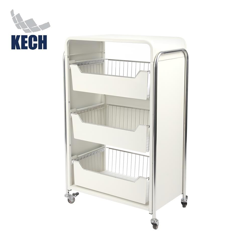 ชั้นวางของ 3 ชั้น มีล้อ KECH RITZY 53.2x30x84 ซม.