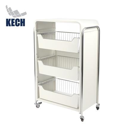 ชั้นวางของ 3 ชั้น มีล้อ KECH RITZY 53.2x30x84 ซม._0