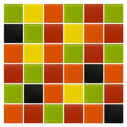 โมเสคแก้ว 30x30 ซม. GLASCERA คัลเลอร์ มิกซ์_0