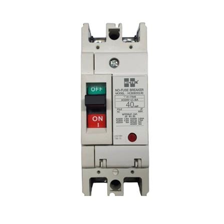 เซอร์กิตเบรกเกอร์ 2 โพล 1 เฟส HI-TEK  HT63-CP 40 แอมป์_0