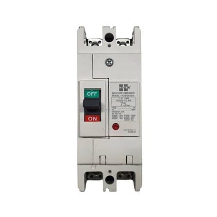 เซอร์กิตเบรกเกอร์ 2 โพล 1 เฟส HI-TEK HT125-CP 75 แอมป์_0