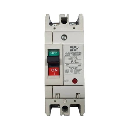 เซอร์กิตเบรกเกอร์ 2 โพล 1 เฟส HI-TEK  HT63-CP 63 แอมป์_0