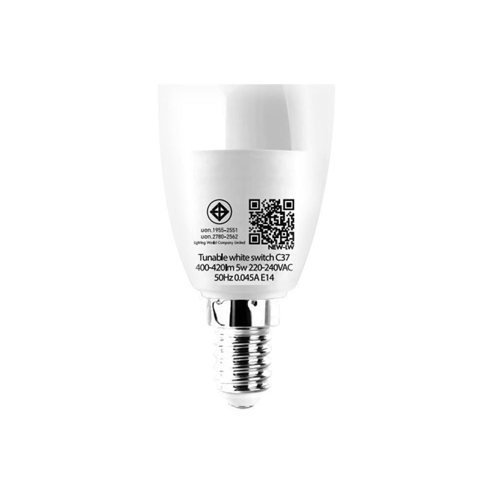 หลอด LED LUMAX CANDLE 5 วัตต์ DAYLIGHT/COOL WHITE/WARM WHITE