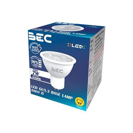 หลอด LED BEC MR16/PAR DAISY 7 วัตต์ DAYLIGHT GU5.3_2