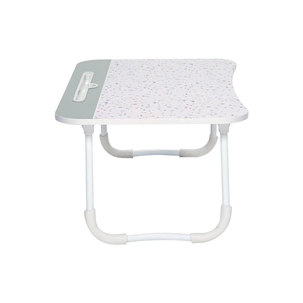 โต๊ะวางแล็ปท็อป FURDINI TERRAZZO 60 ซม. สีเบจ/เขียว