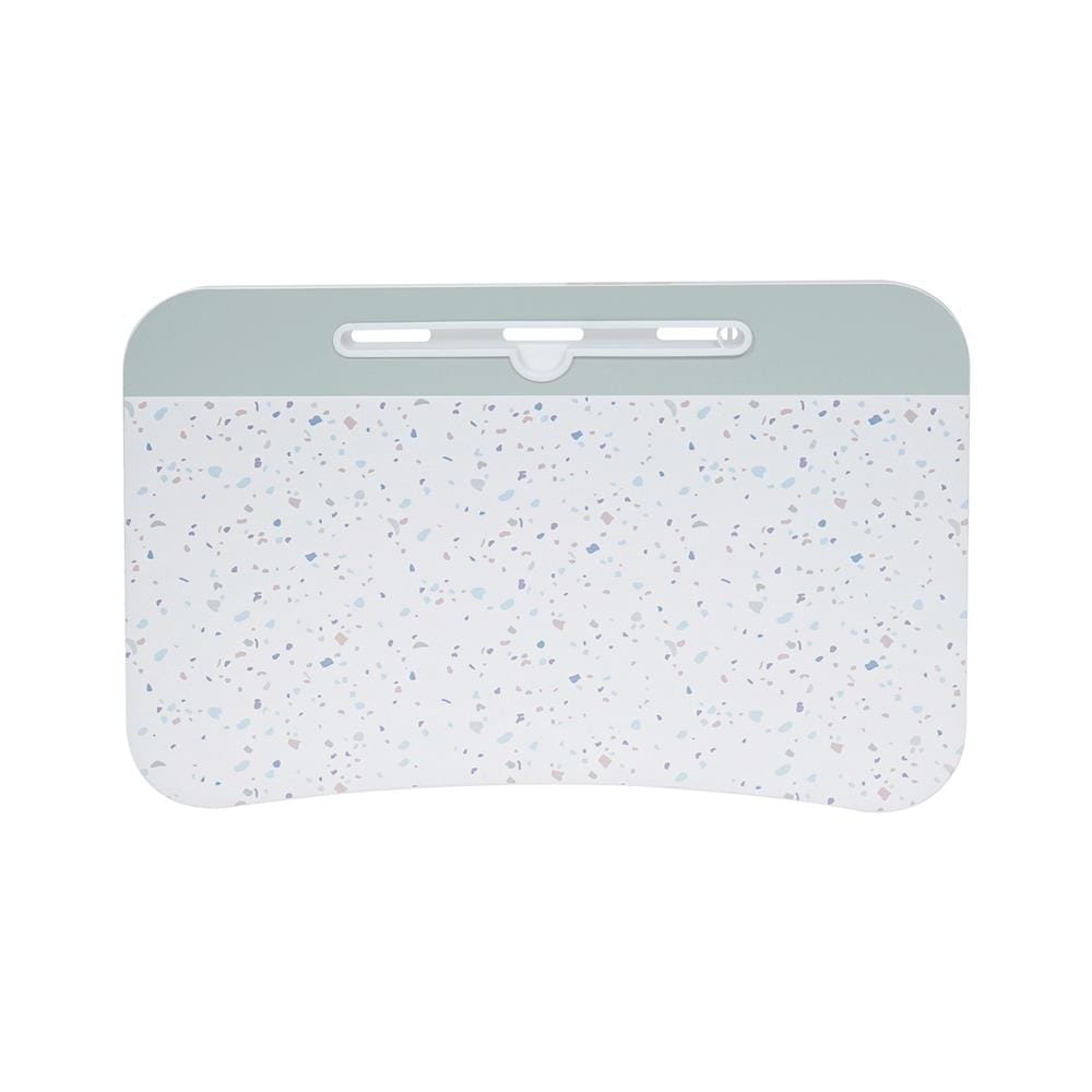 โต๊ะวางแล็ปท็อป FURDINI TERRAZZO 60 ซม. สีเบจ/เขียว