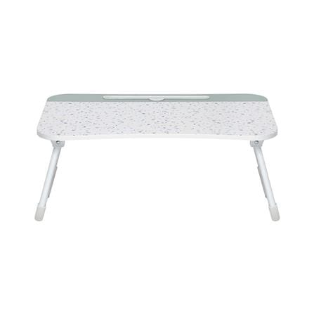 โต๊ะวางแล็ปท็อป FURDINI TERRAZZO 60 ซม. สีเบจ/เขียว_1