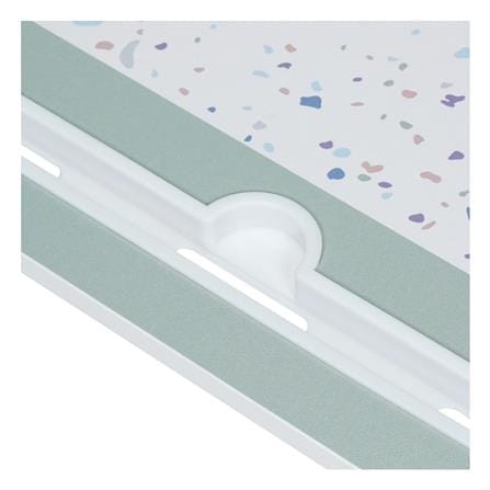 โต๊ะวางแล็ปท็อป FURDINI TERRAZZO 60 ซม. สีเบจ/เขียว_4