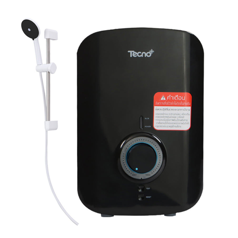 เครื่องทำน้ำอุ่น TECNOPLUS HALO 4500 วัตต์ สีดำ