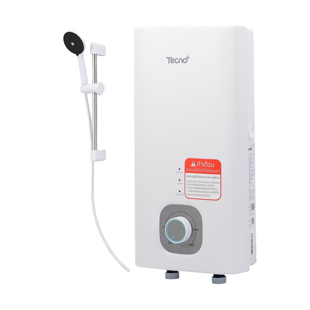เครื่องทำน้ำอุ่น TECNOPLUS PURE 3800 วัตต์ สีขาว