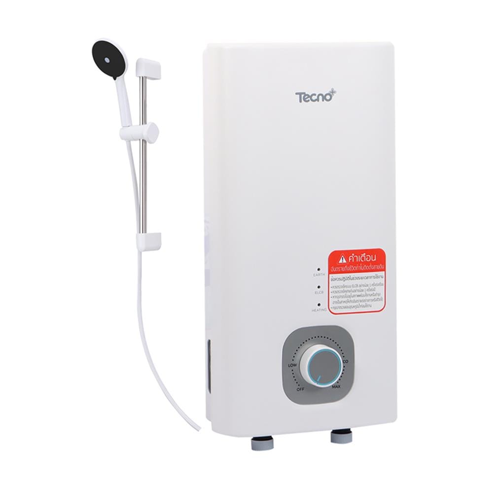 เครื่องทำน้ำอุ่น TECNOPLUS PURE 3800 วัตต์ สีขาว