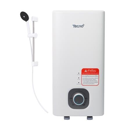 เครื่องทำน้ำอุ่น TECNOPLUS PURE 3800 วัตต์ สีขาว_0