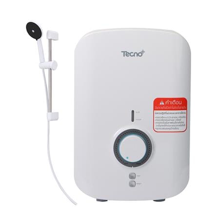เครื่องทำน้ำอุ่น TECNOPLUS HALO 3800 วัตต์ สีขาว_0
