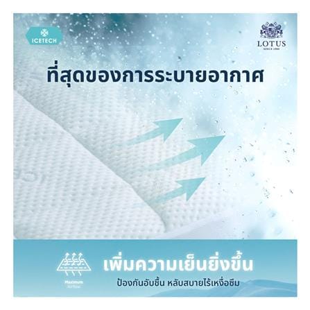 ผ้ารองกันเปื้อน KING SIZE LOTUS ICETECH สี WHITE_11