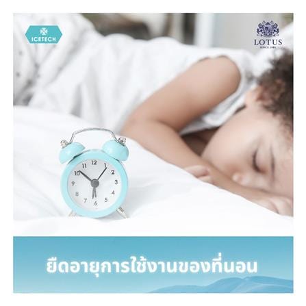ผ้ารองกันเปื้อน KING SIZE LOTUS ICETECH สี WHITE_18