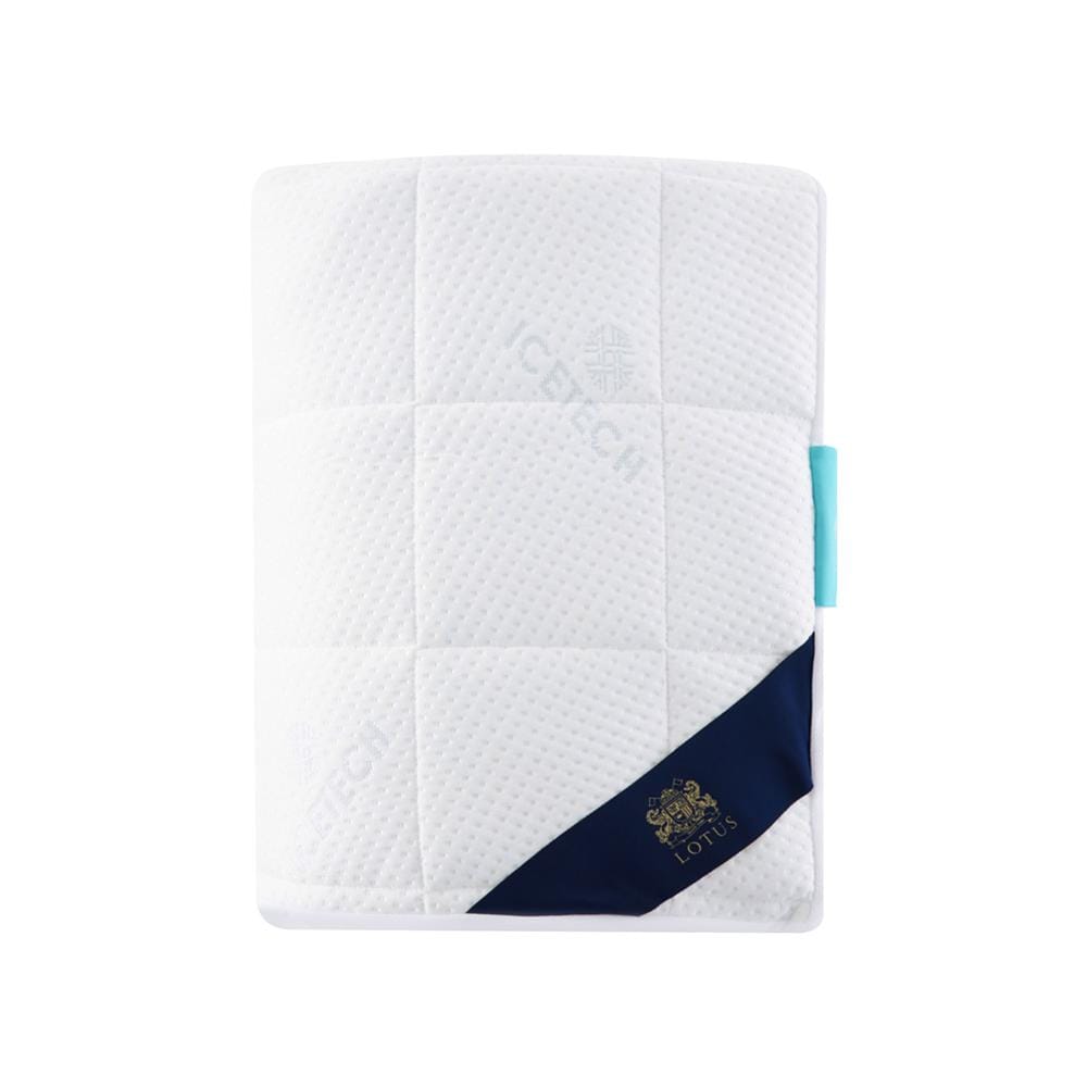 ผ้ารองกันเปื้อน TWIN SIZE LOTUS ICETECH สี WHITE