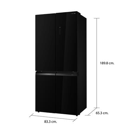 ตู้เย็น MULTI DOOR TOSHIBA GR-RF677WI-PGTH(22) 18.2 คิว กระจกดำ_5