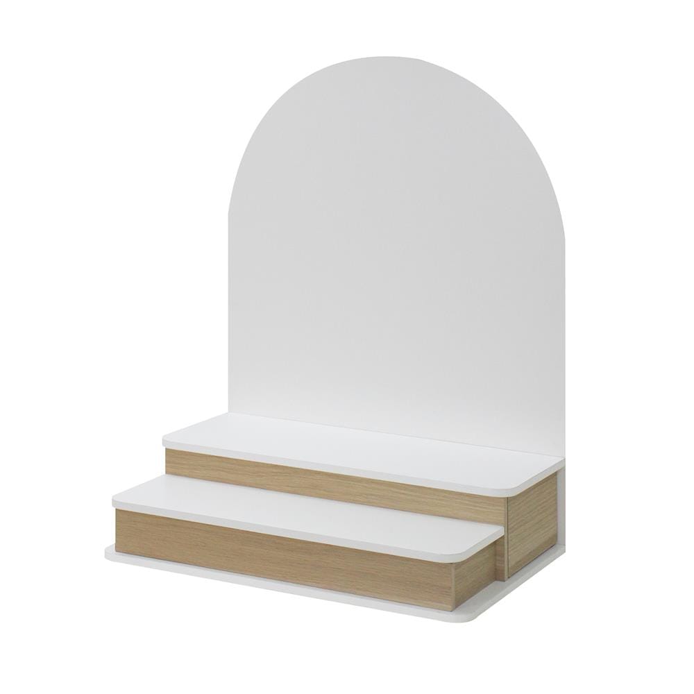 หิ้งพระ LUVORA SHELF01 60 ซม. สีขาว/โอ๊ค
