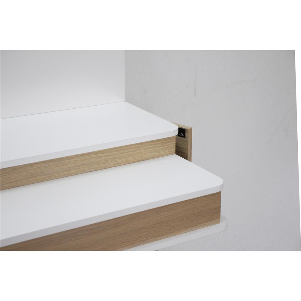 หิ้งพระ LUVORA SHELF01 60 ซม. สีขาว/โอ๊ค