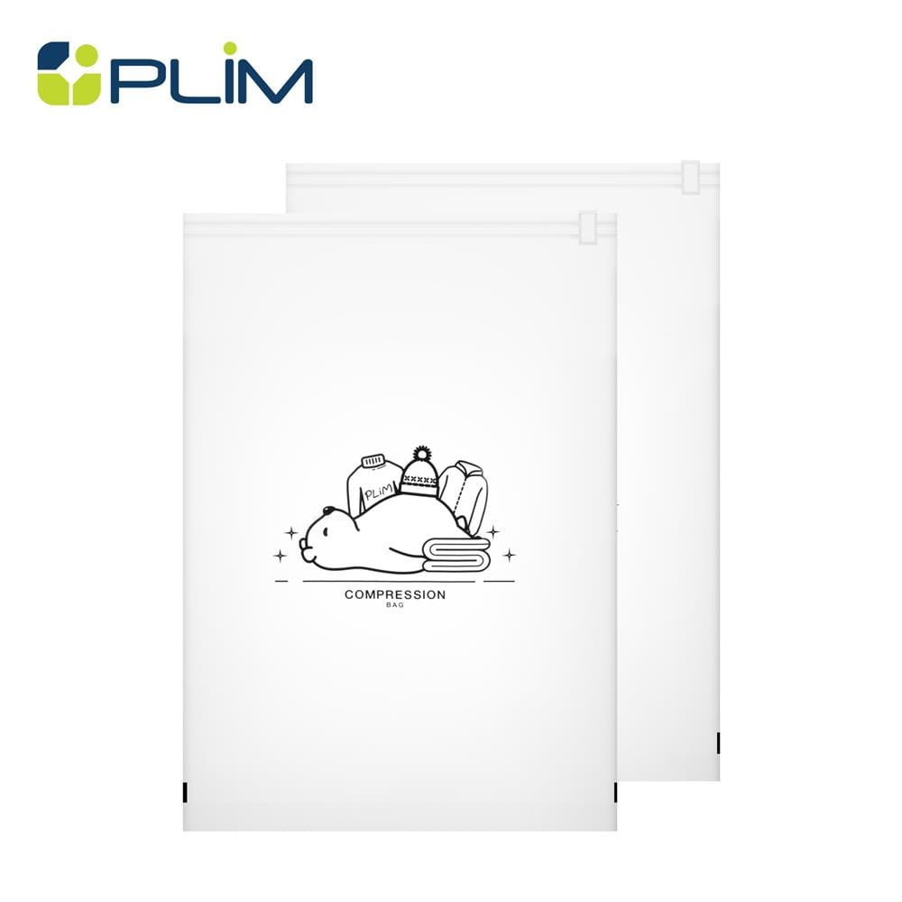 ถุงสุญญากาศ PLIM ROLL UP AIRLOCK SIZE S 40X60 ซม. (แพ็ก 2 ชิ้น)