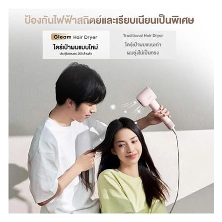 ไดร์เป่าผม DREAME HAIR GLEAM 1600 วัตต์ สีฟ้า_4