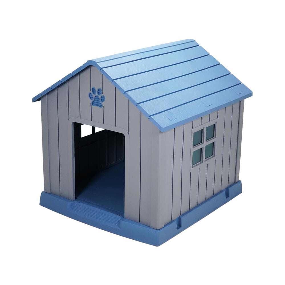 บ้านสัตว์เลี้ยง DPETT HOMEY HOUSE สีเทา-ฟ้า