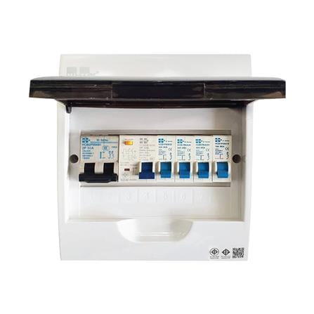 ชุดตู้คอนซูมเมอร์ยูนิต 8 ช่อง พร้อมเมนและกันดูด RCBO 50 แอมป์ HI-TEK_0