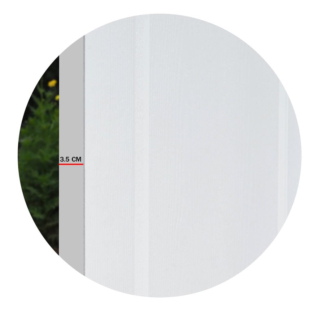 ประตูภายใน HDF ไม่เจาะลูกบิด METRO PARMA 404 ประกายพฤกษ์ 70x200 ซม. สีรองพื้น