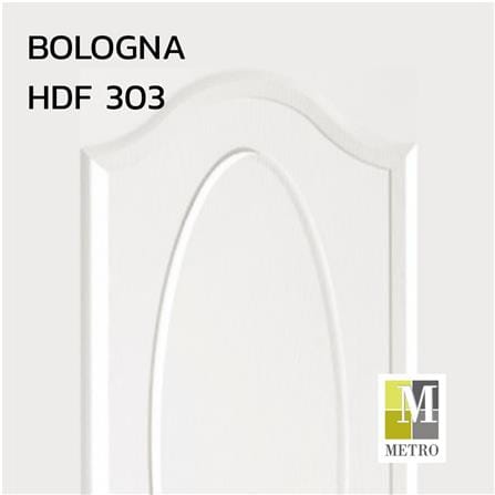 ประตูภายใน HDF ไม่เจาะลูกบิด METRO BOLOGNA 303 90x200 ซม. สีรองพื้น_1