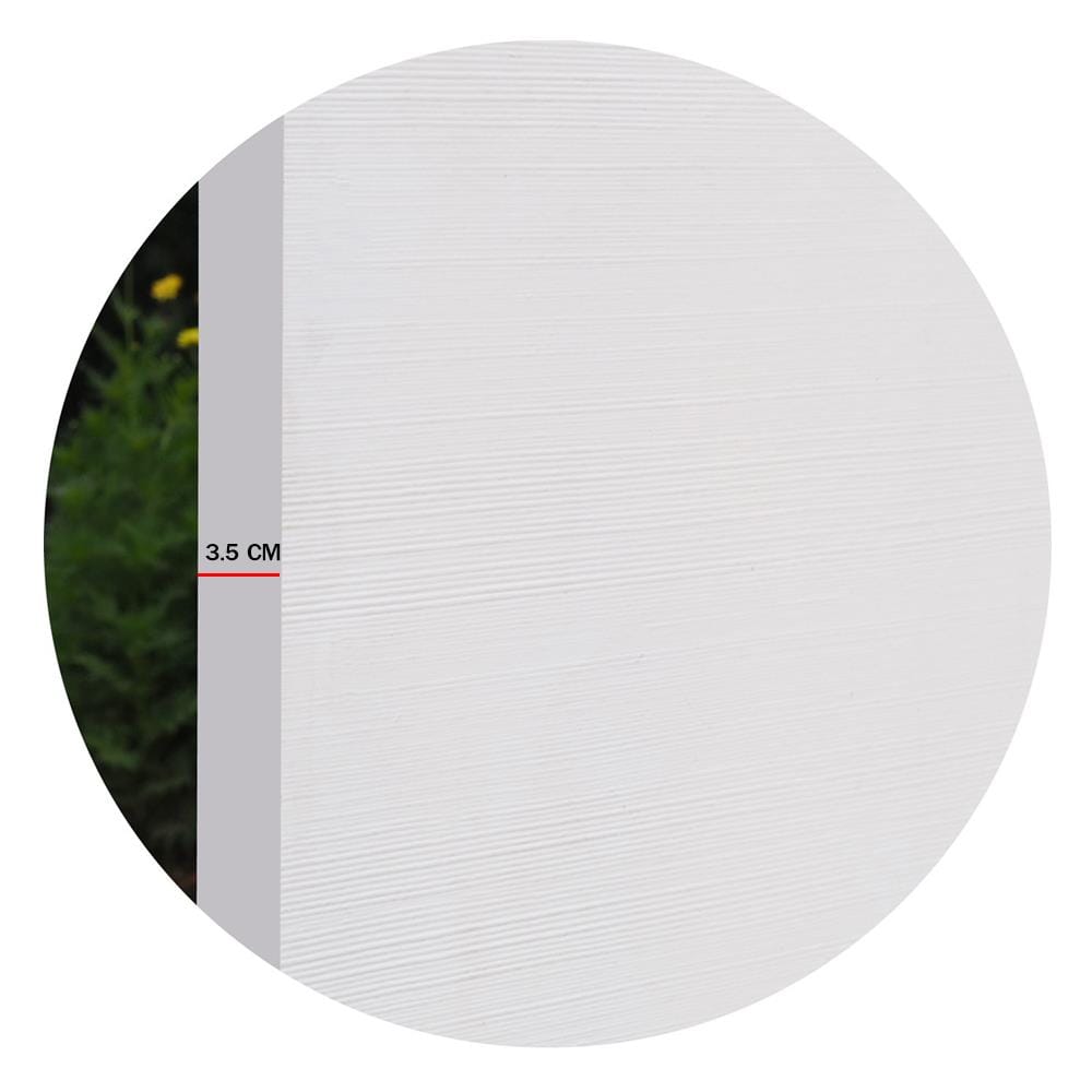 ประตูภายใน HDF ไม่เจาะลูกบิด METRO NAPOLI 003 90x200 ซม. สีรองพื้น