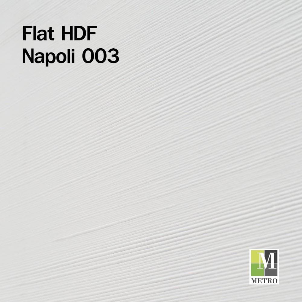 ประตูภายใน HDF ไม่เจาะลูกบิด METRO NAPOLI 003 90x200 ซม. สีรองพื้น