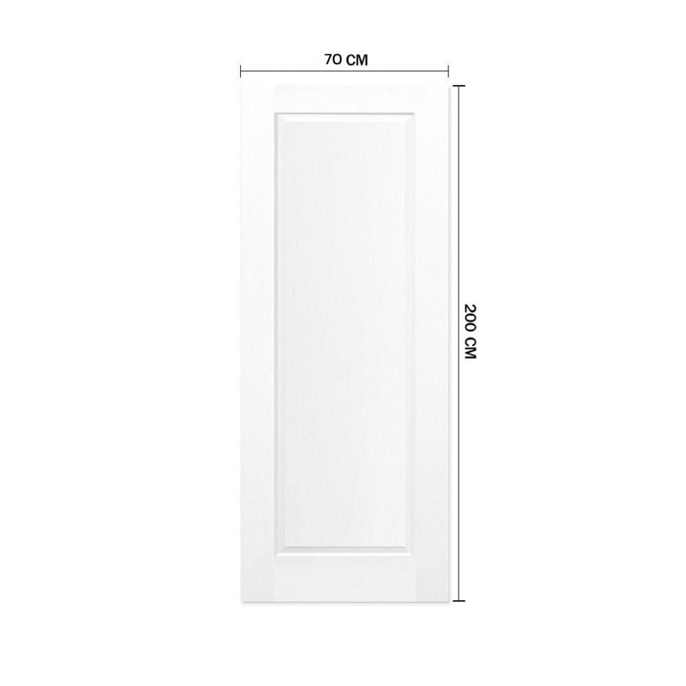 ประตูภายใน HDF ไม่เจาะลูกบิด METRO BOSA 101 ดารารัตน์ 70x200 ซม. สีรองพื้น