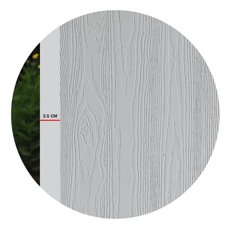 ประตูภายใน HDF เจาะลูกบิด METRO VERONA 001 90x200 ซม. สีรองพื้น_4