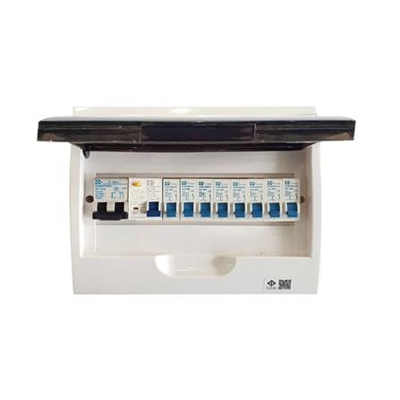 ชุดตู้คอนซูมเมอร์ยูนิต 12 ช่อง พร้อมเมนและกันดูด RCBO 50 แอมป์ HI-TEK_0