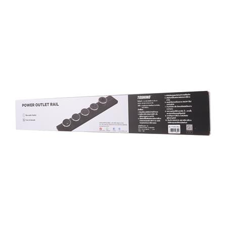 พาวเวอร์แทร็กบาร์ TOSHINO PT-60SV 60 ซม. สีเงิน_3